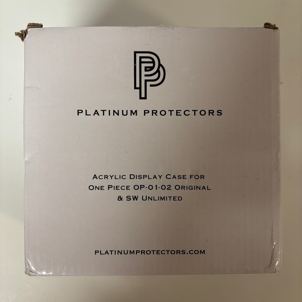 Platinum Protectors Acrylic Display Case One Piece OP-01 OP-02 SW Unlimited UV